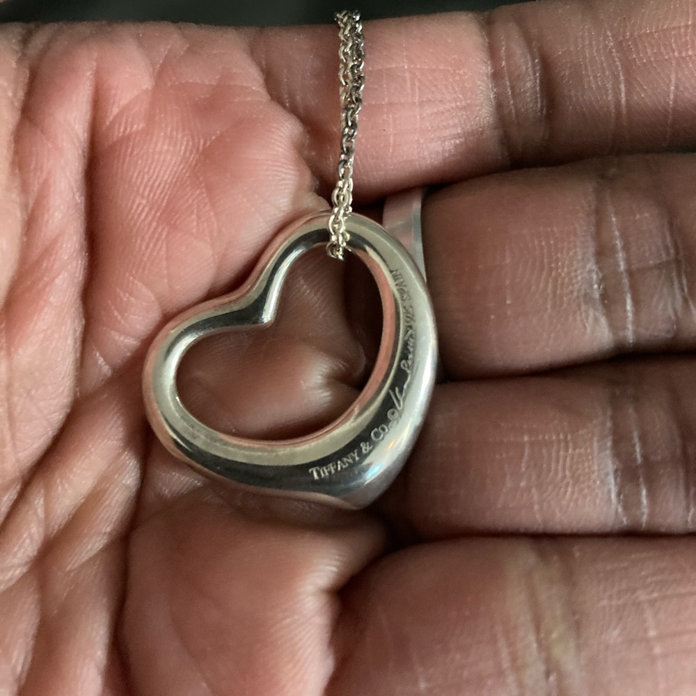 Tiffany Necklace with Heart Pendant